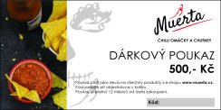 Dárkový e-poukaz 500,- Kč